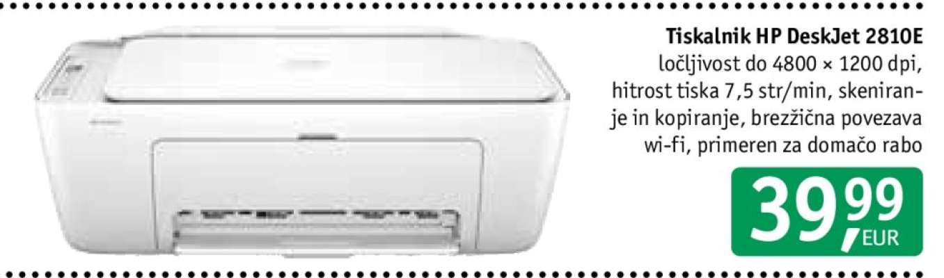Tiskalnik HP DeskJet 2810E