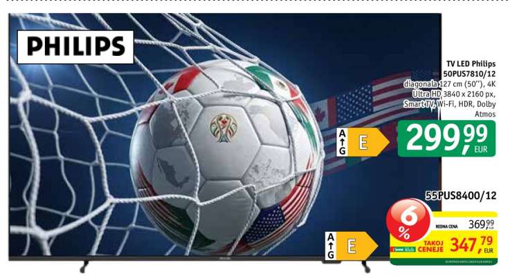 TV LED Philips 50PUS7810/12