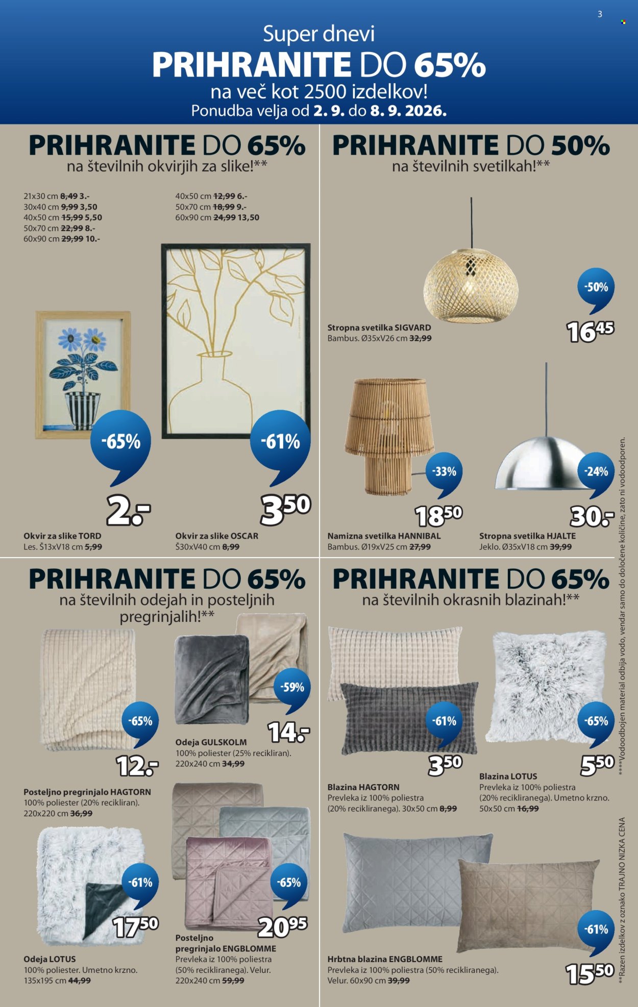 JYSK katalog - 02.09.2026 - 13.10.2026. Stran 4