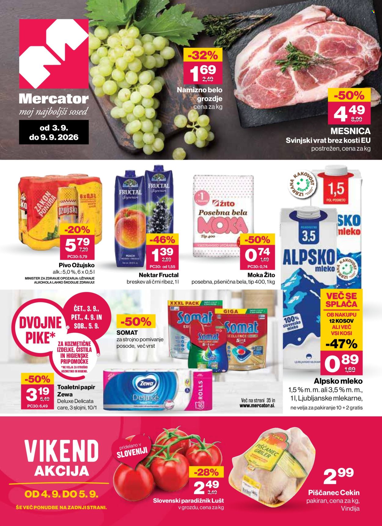 Mercator katalog - 03.09.2026 - 09.09.2026. Stran 1