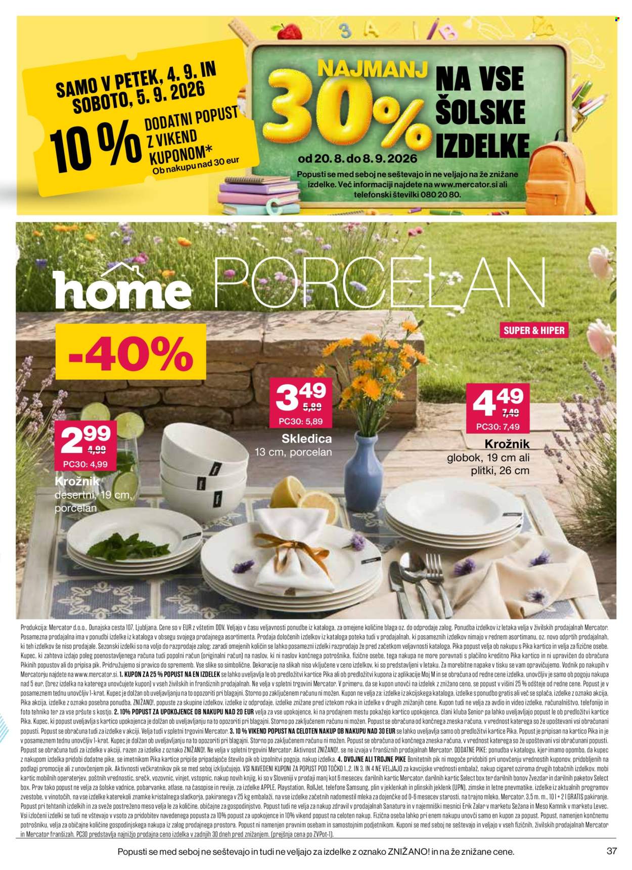 Mercator katalog - 03.09.2026 - 09.09.2026. Stran 37