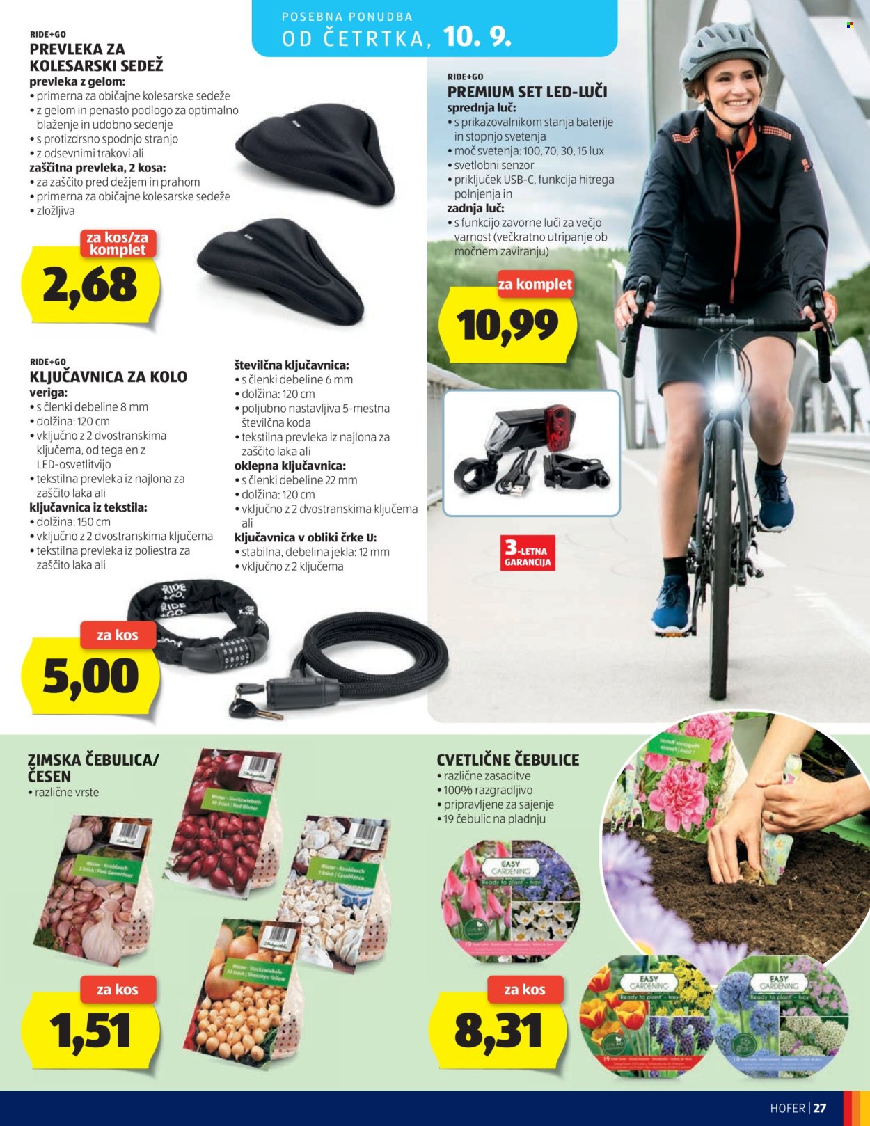 Hofer katalog - 02.09.2026 - 10.09.2026. Stran 27