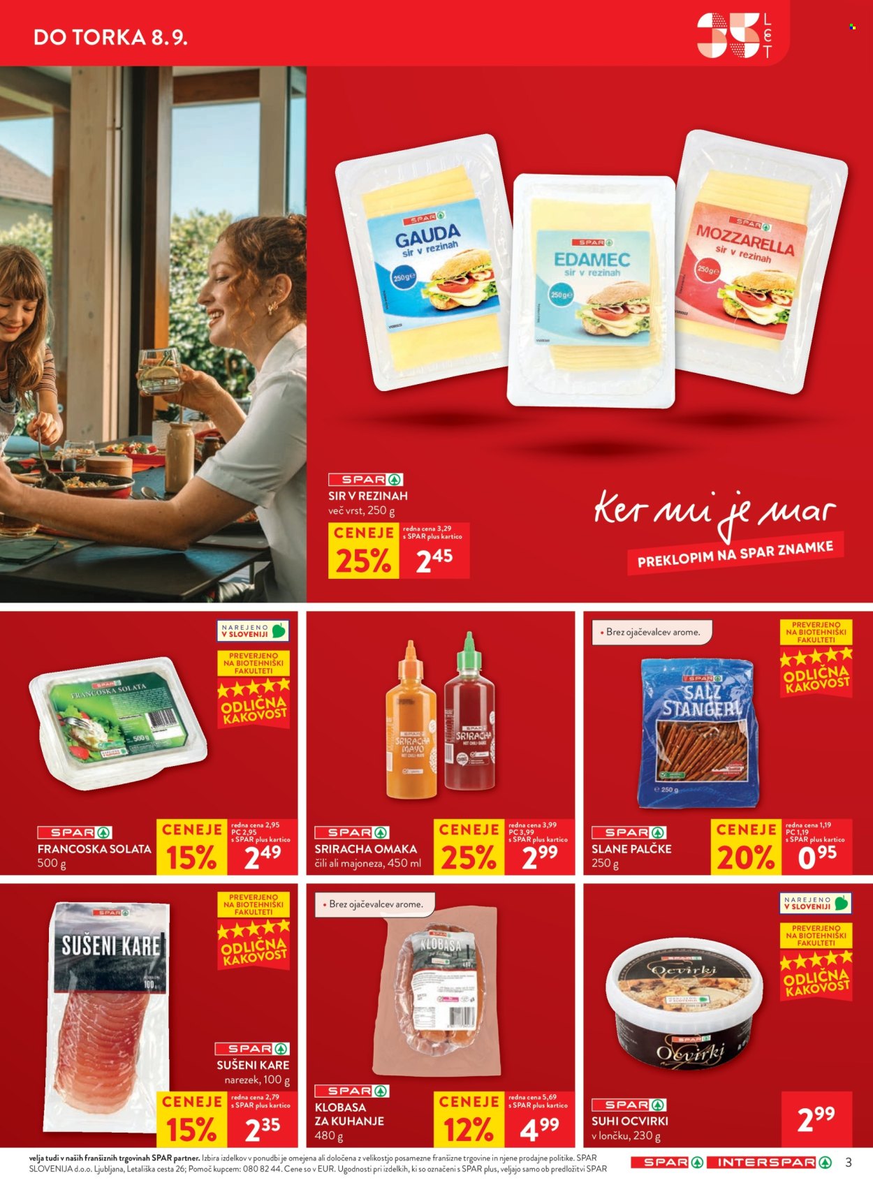 SPAR katalog - 02.09.2026 - 08.09.2026. Stran 3
