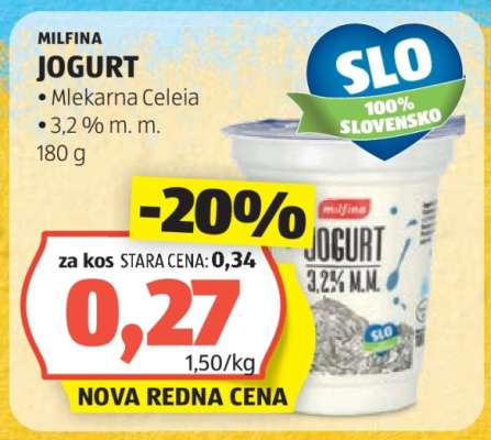 MILFINA JOGURT