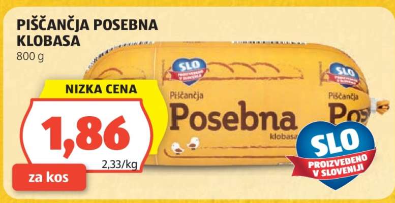 Piščančja posebna klobasa