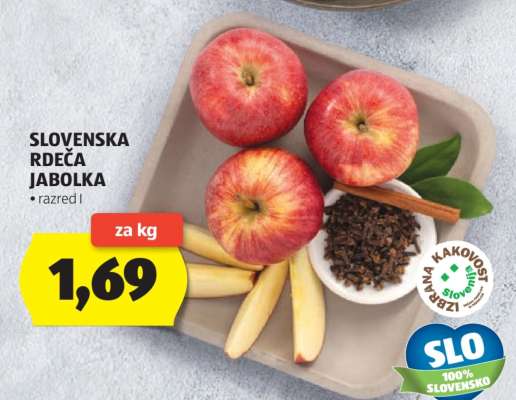Slovenska rdeča jabolka