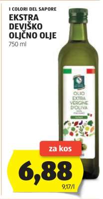 I Colori Del Sapore Ekstra Deviško Oljčno Olje