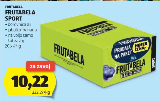 FRUTABELA SPORT