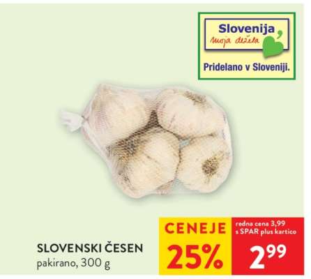 SLOVENSKI ČESEN
