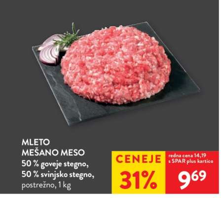 MLETO MEŠANO MESO