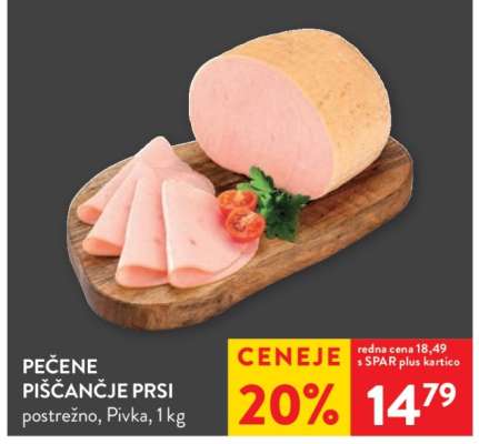 PEČENE PIŠČANČJE PRSI