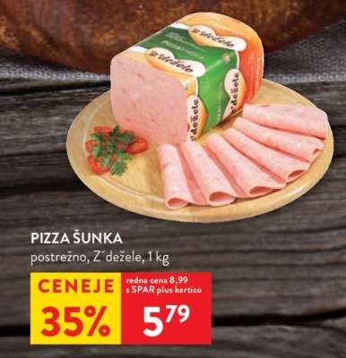 PIZZA ŠUNKA