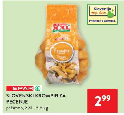 Slovenski krompir za pečenje
