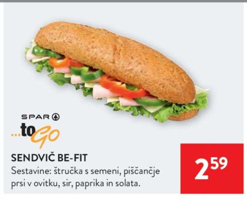 SENDVIČ BE-FIT