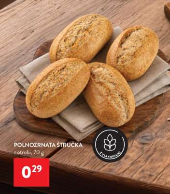 Polnozrnata štručka