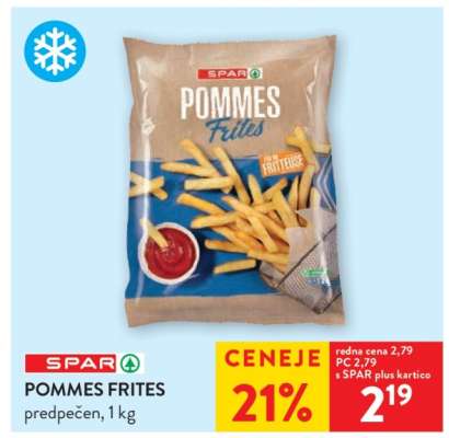 SPAR Pommes Frites