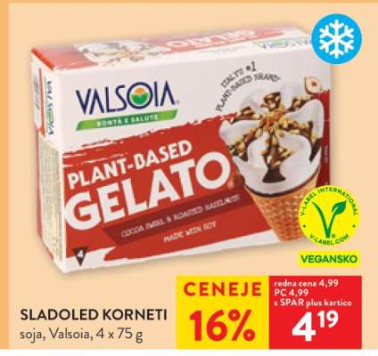 SLADOLED KORNETI