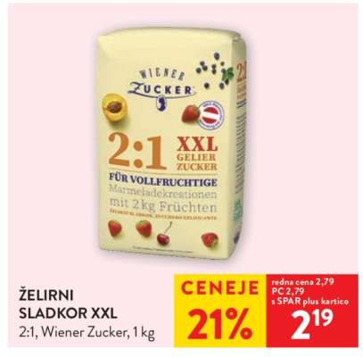 Želirni sladkor XXL