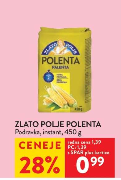 ZLATO POLJE POLENTA