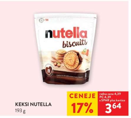 Keksi Nutella