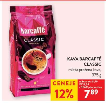 Kava Barcaffè Classic