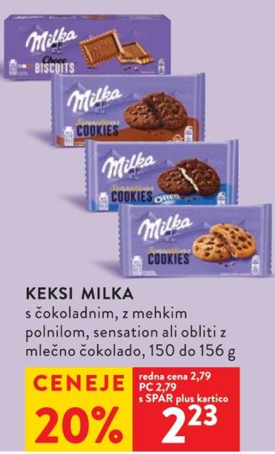 Keksi Milka