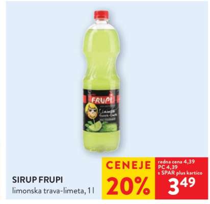 SIRUP FRUPI