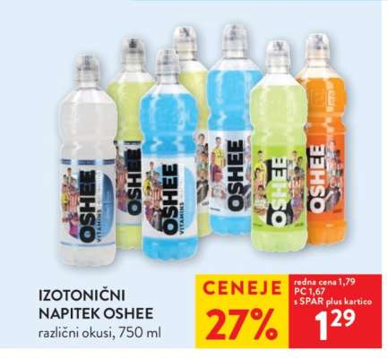 Izotonični napitek Oshee