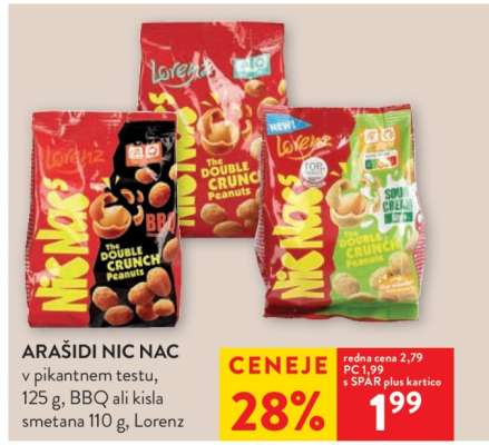 ARAŠIDI NIC NAC