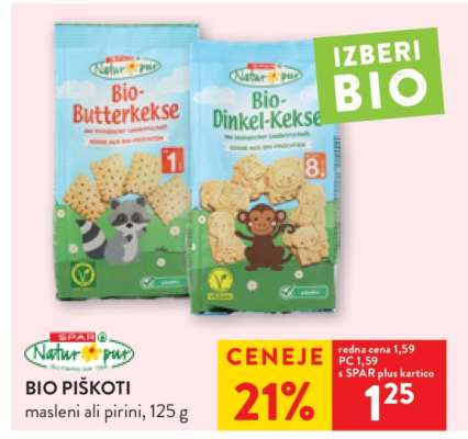 BIO PIŠKOTI