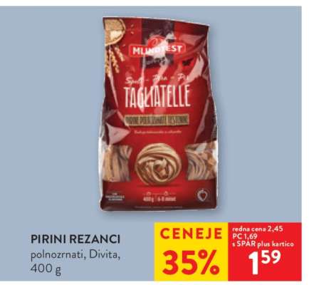 PIRINI REZANCI