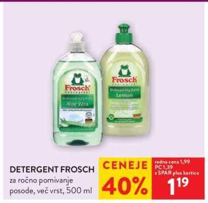 DETERGENT FROSCH