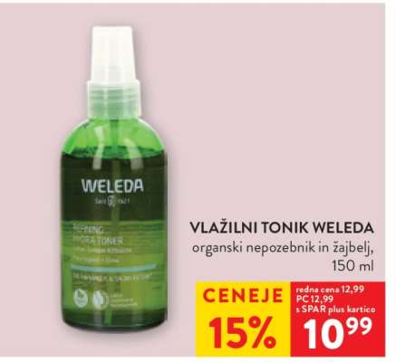 Vlažilni tonik Weleda