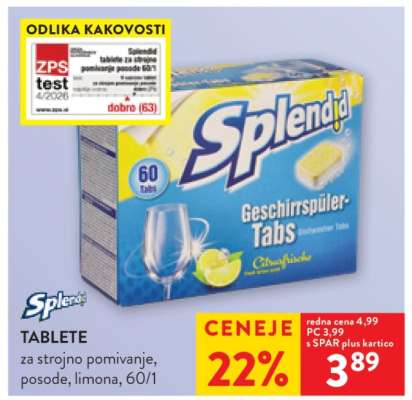 Splendid Tablete