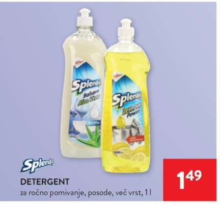 Splendid detergent