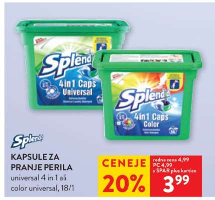 KAPSULE ZA PRANJE PERILA