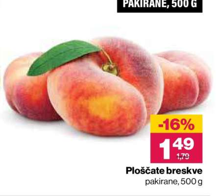 PLOŠČATE BRESKVE