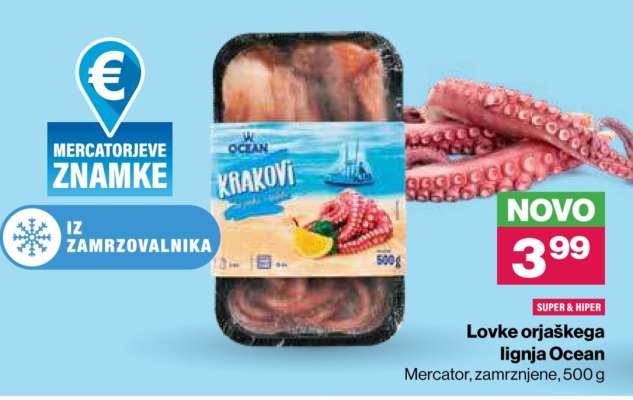 Lovke orjaškega lignja Ocean