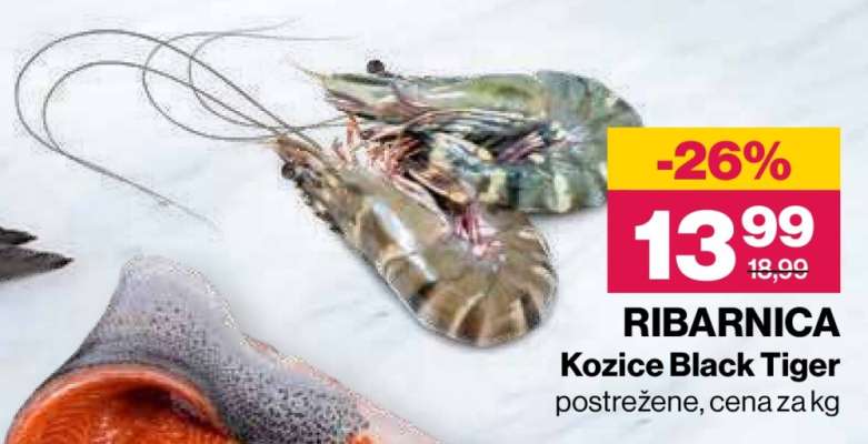 Kozice Black Tiger