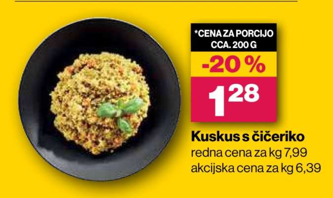 Kuskus s čičeriko