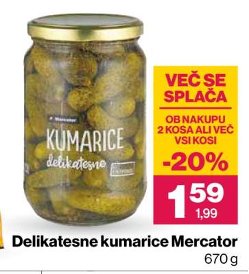 Delikatese kumarice Mercator