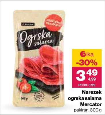 Narezek ogrska salama Mercator