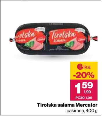 Tirolska salama Mercator