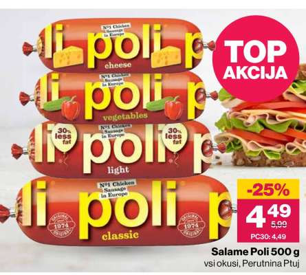 Salame Poli 500 g