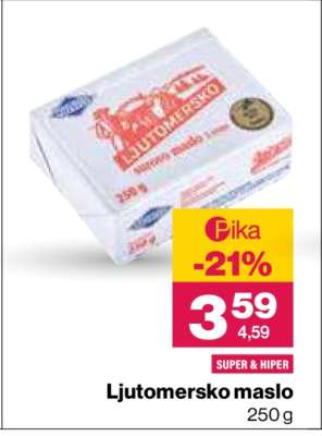 LJUTOMERSKO MASLO