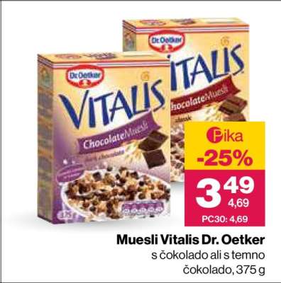Muesli Vitalis Dr.Oetker