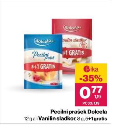 Pecilni prašek Dolcela