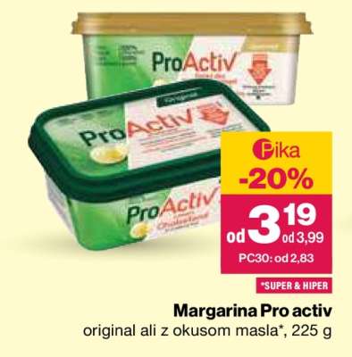 Margarina Pro activ