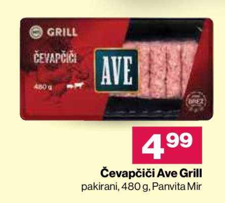 Čevapčiči AVE Grill