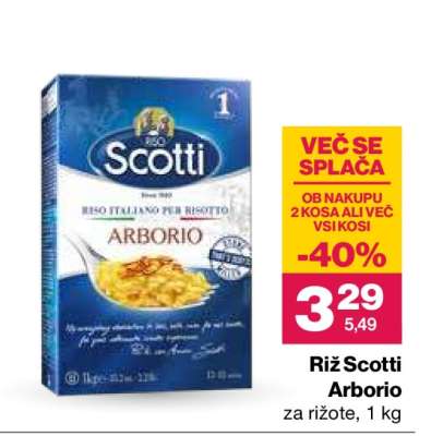 RIŽ SCOTTI ARBORIO